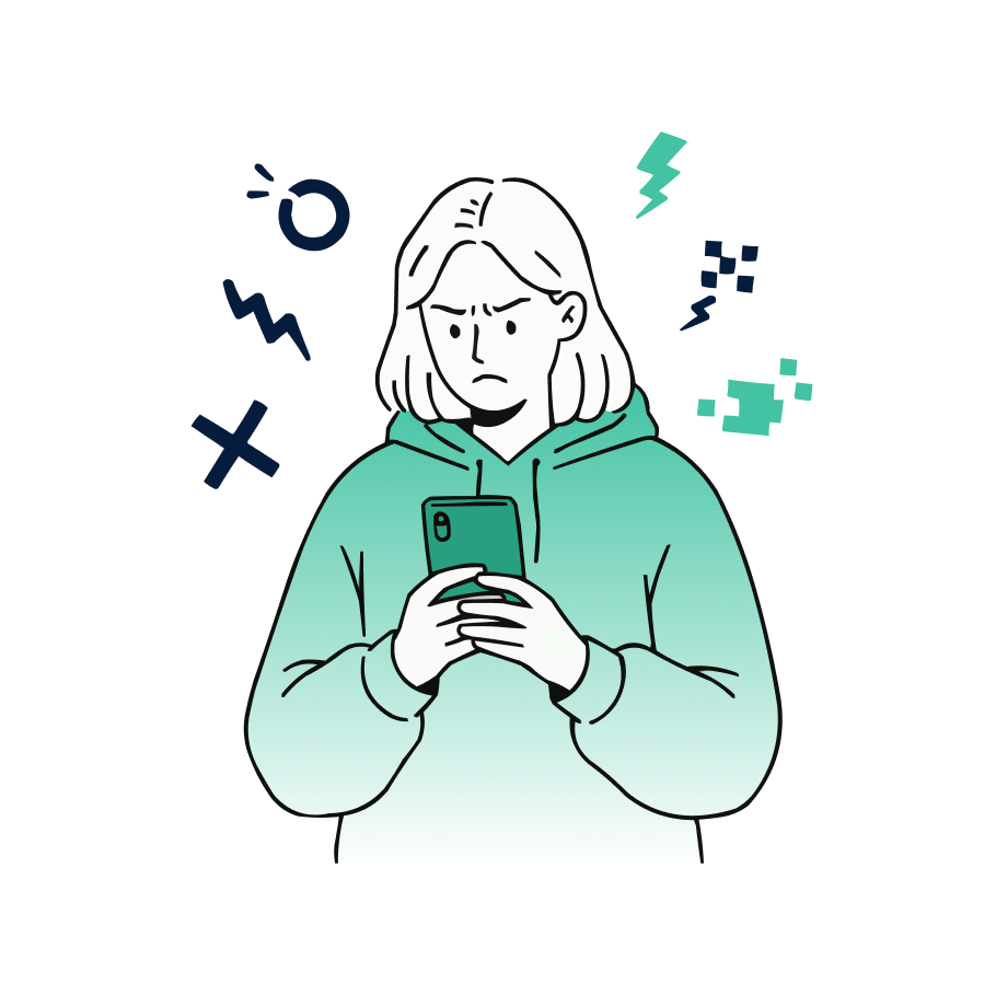 رسم توضيحي للأخطاء